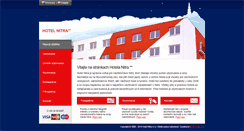 Desktop Screenshot of hotelnitra.sk